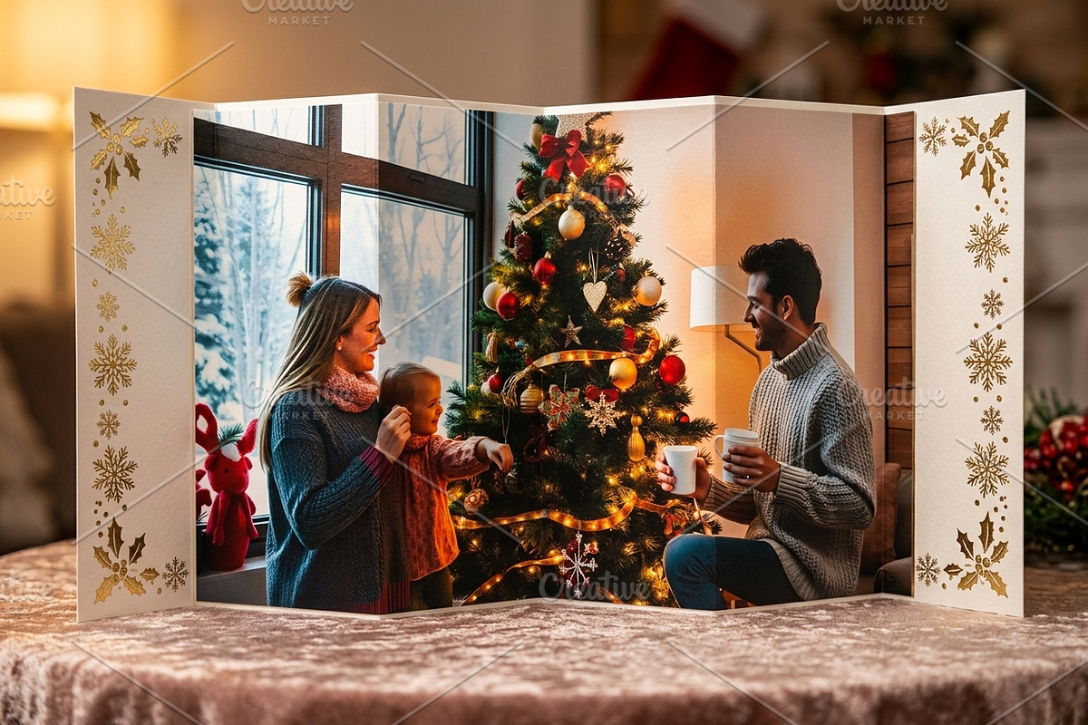 Family Christmas Joy | Stock Photo, a Holiday Photo by Aura Canyon HQ (Photo 3 of 8)