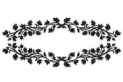 Floral Frame Ornament Vector Bundle, an Illustration by Designs_River (Thumbnail 27 of 51)