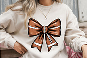 Football Bow PNG Bundle | Sports Bow, a Graphic by iloveTemplate (Thumbnail 4 of 6)