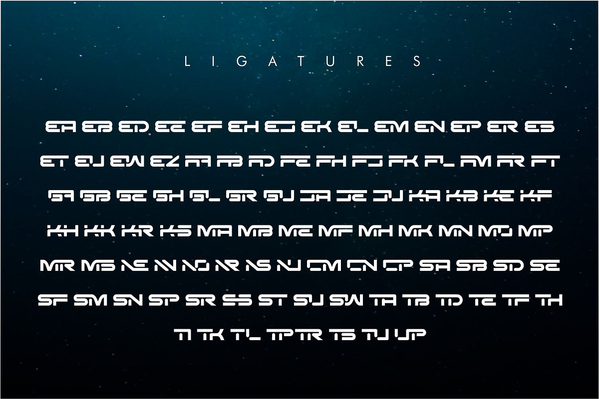 Techno Angelion Futuristic Font, a Sans Serif Font by WhymoreArt (Photo 9 of 10)