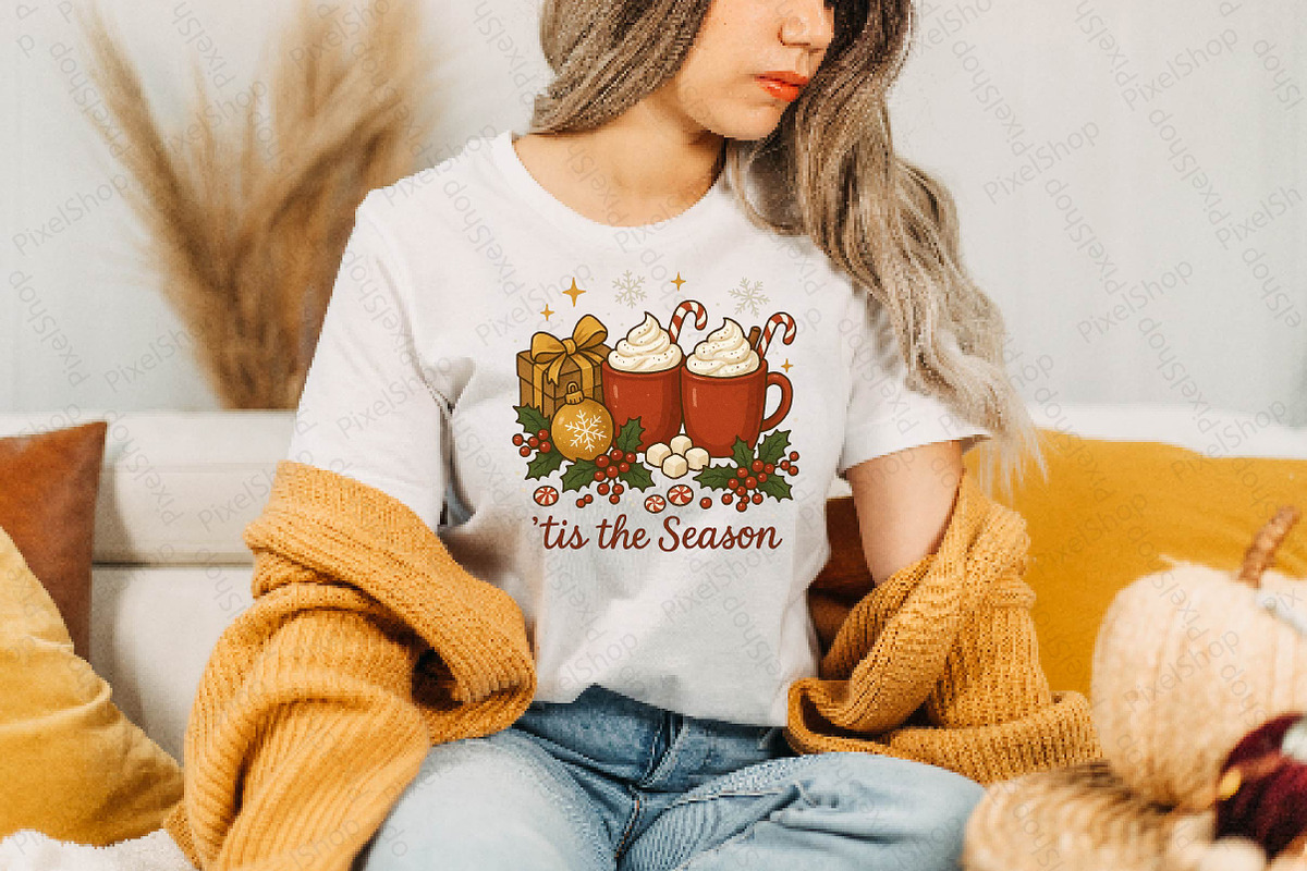 Tis the Season Hot Cocoa PNG, an Illustration by DreamPrint404 (Photo 7 of 7)