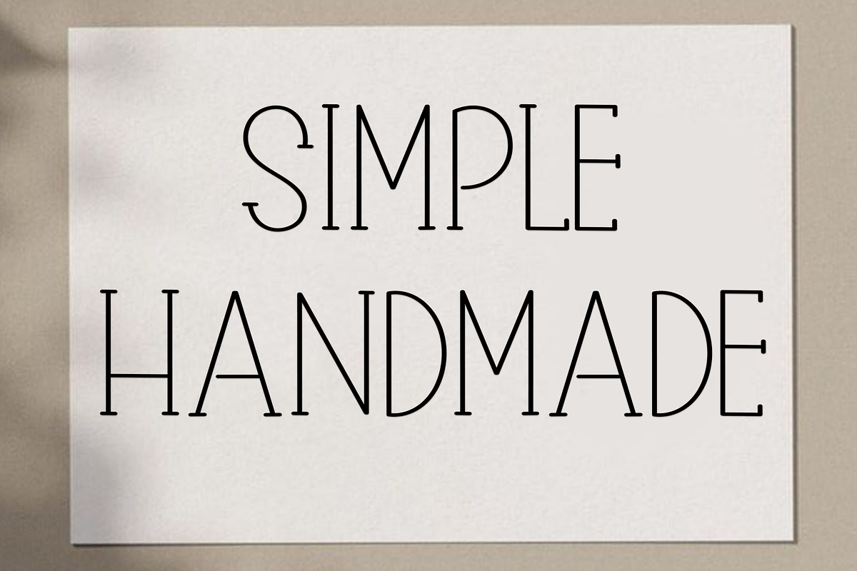 Simple Heart, a Sans Serif Font by InermediaSTUDIO (Photo 3 of 7)