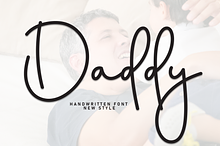 Daddy | Script Font