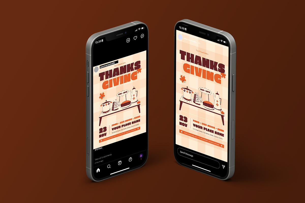 Thanksgiving Feast Flyer preview 4