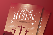 Ascension Day of Jesus Christ Flyer, a Flyer Template by Annora Studio (Thumbnail 2 of 6)