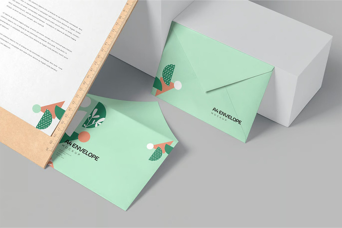 Stationery Mockups, an Advertising Mockup by megostudi0 (Photo 2 of 8)