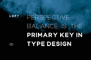 LOFT - Minimal Display Font Family, a Sans Serif Font by Designova® (Thumbnail 10 of 15)