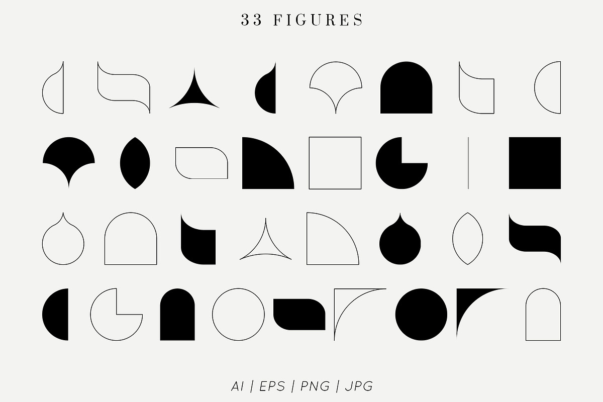 BAUHAUS GEOMETRY SEAMLESS PATTERNS, a Texture Graphic by Creativemaker (Photo 3 of 12)