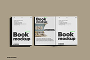 Book Mockup Set, a Books & Magazine Mockup by pixelmock (Thumbnail 3 of 12)