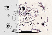 Vintage Misprint Effect, a Layer Style Add-On by Design Squad (Thumbnail 3 of 5)