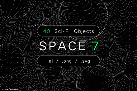 Space 7 - 40 Backgrounds + Objects