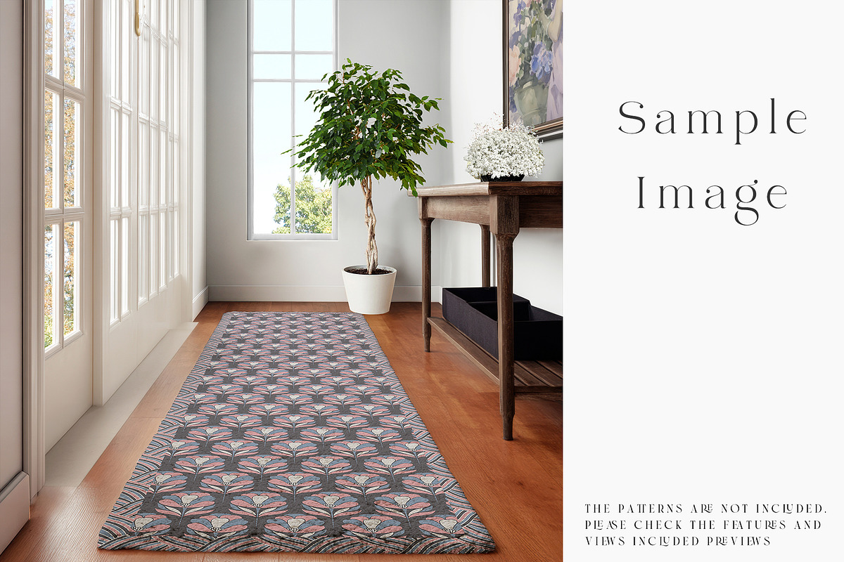 Rug Runner Mockups 22 Files, a Product Mockup by mock-ups (Photo 45 of 59)