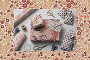 Vintage Floral Seamless Patterns, a Pattern Graphic by Sonulkaster (Thumbnail 8 of 11)