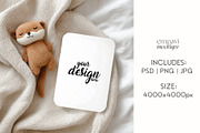 5x7 Baby Milestone Card Mockup, a Mockup by EmpaviMockups (Thumbnail 3 of 6)
