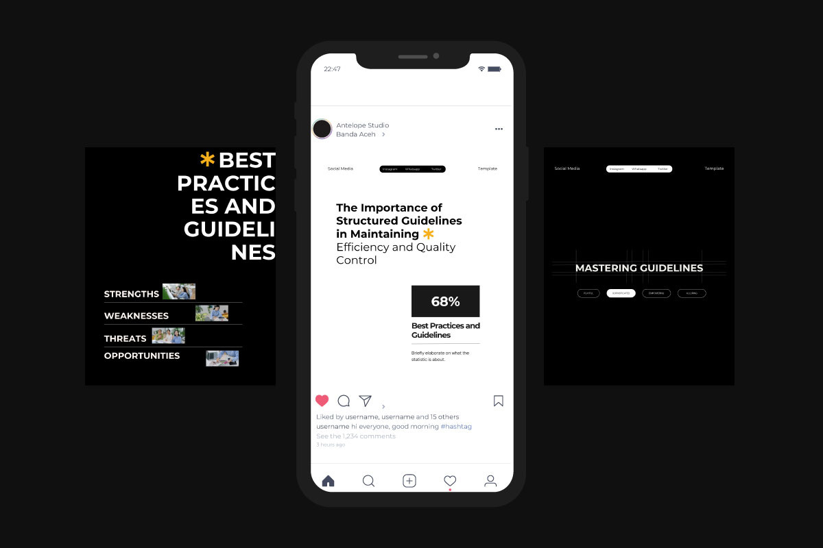 Profico / Social Media KIT, a Social Media Template by Antelope Studio (Photo 6 of 8)