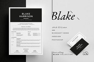 Resume/CV - Blake