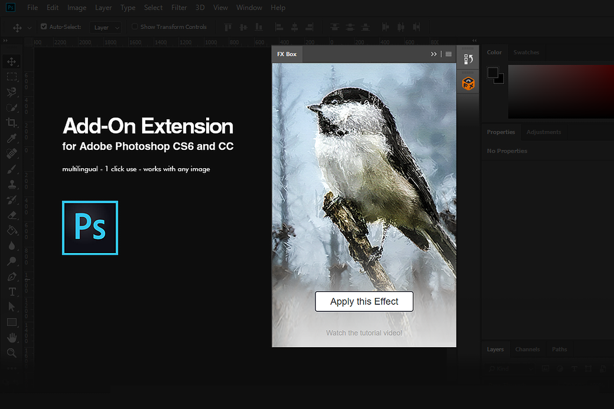 Abstract Paint FX - Photoshop Plugin, a Plug-in Add-On by Giallo (Photo 24 of 26)