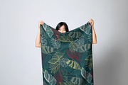 Tropical Leaves and Floral Pattern, a Pattern Graphic by StudioGemen (Thumbnail 8 of 10)