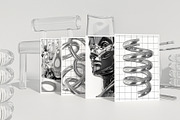Chrome 3D Design Collection, a Graphic by LarysaZabrotskaya (Thumbnail 12 of 12)