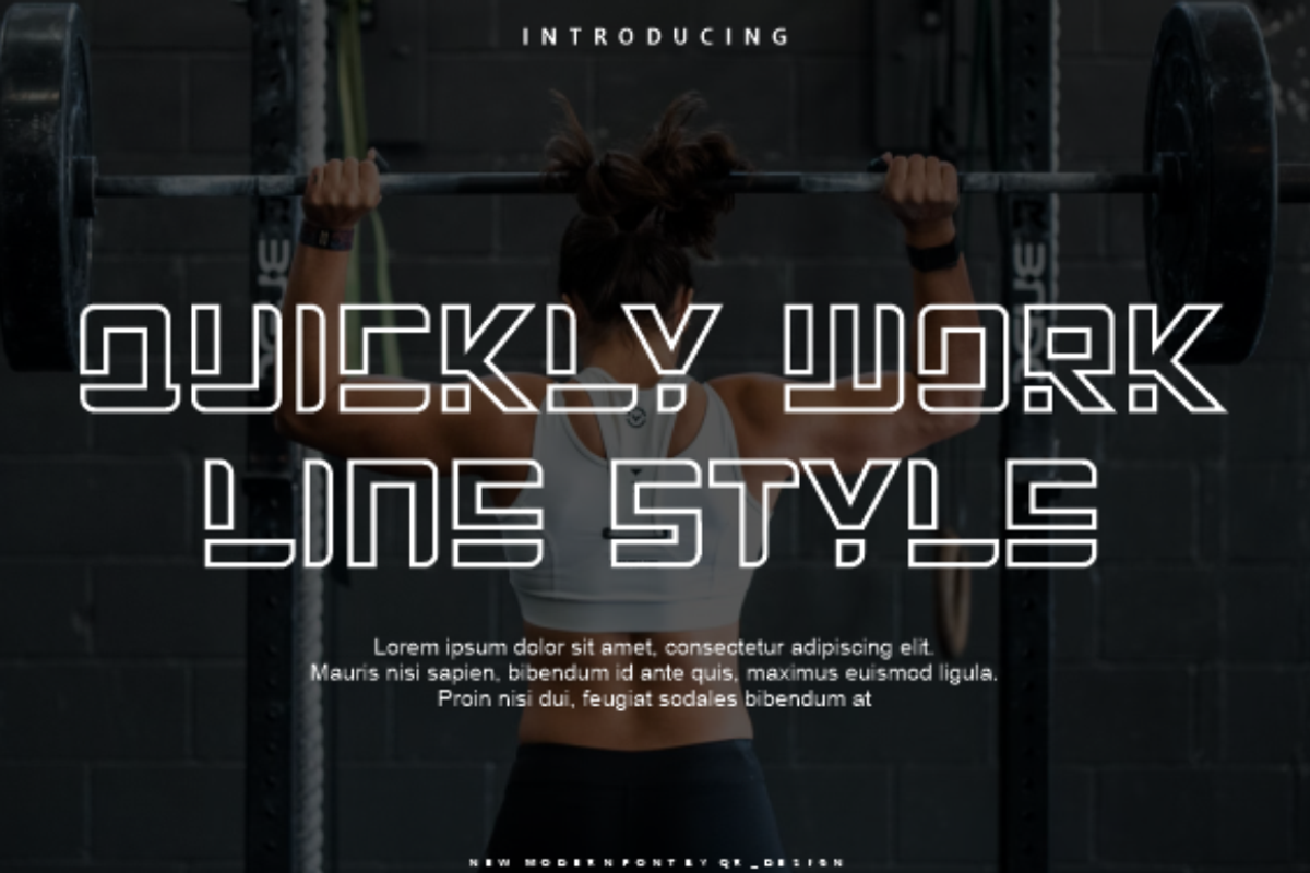 Quickly Work Bundle, a Sans Serif Font by QR Design Studio (Photo 6 of 12)