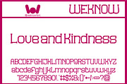 Kasih & Sayang font, a Serif Font by weknow (Thumbnail 2 of 8)
