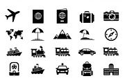 airplane travel silhouettes, an Illustration by Amazin_art (Thumbnail 25 of 31)