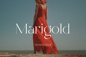 Marigold - Modern Serif