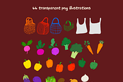 Fresh Market Days Handdrawn Pack, a Food Illustration by Summernotie (Thumbnail 7 of 7)