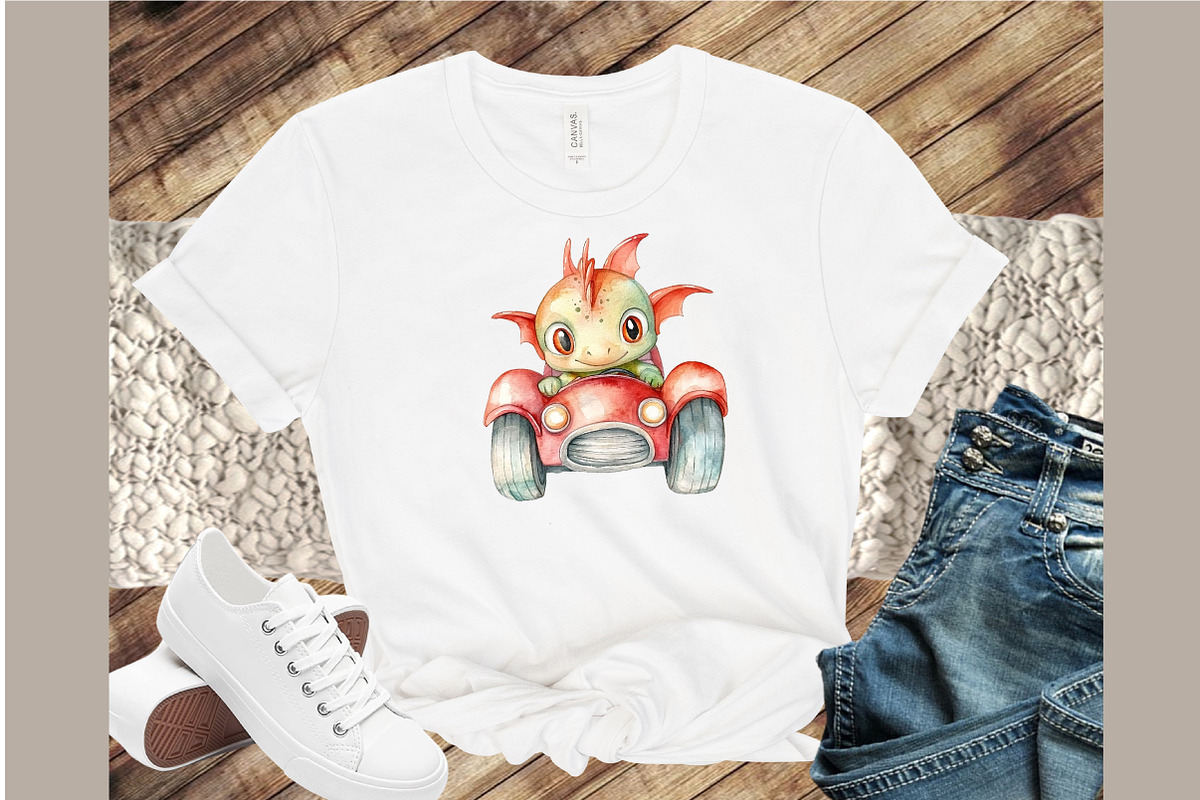 Cute Baby Dragons Clipart Png Dragon, an Illustration by Sublimation Artist (Photo 4 of 6)