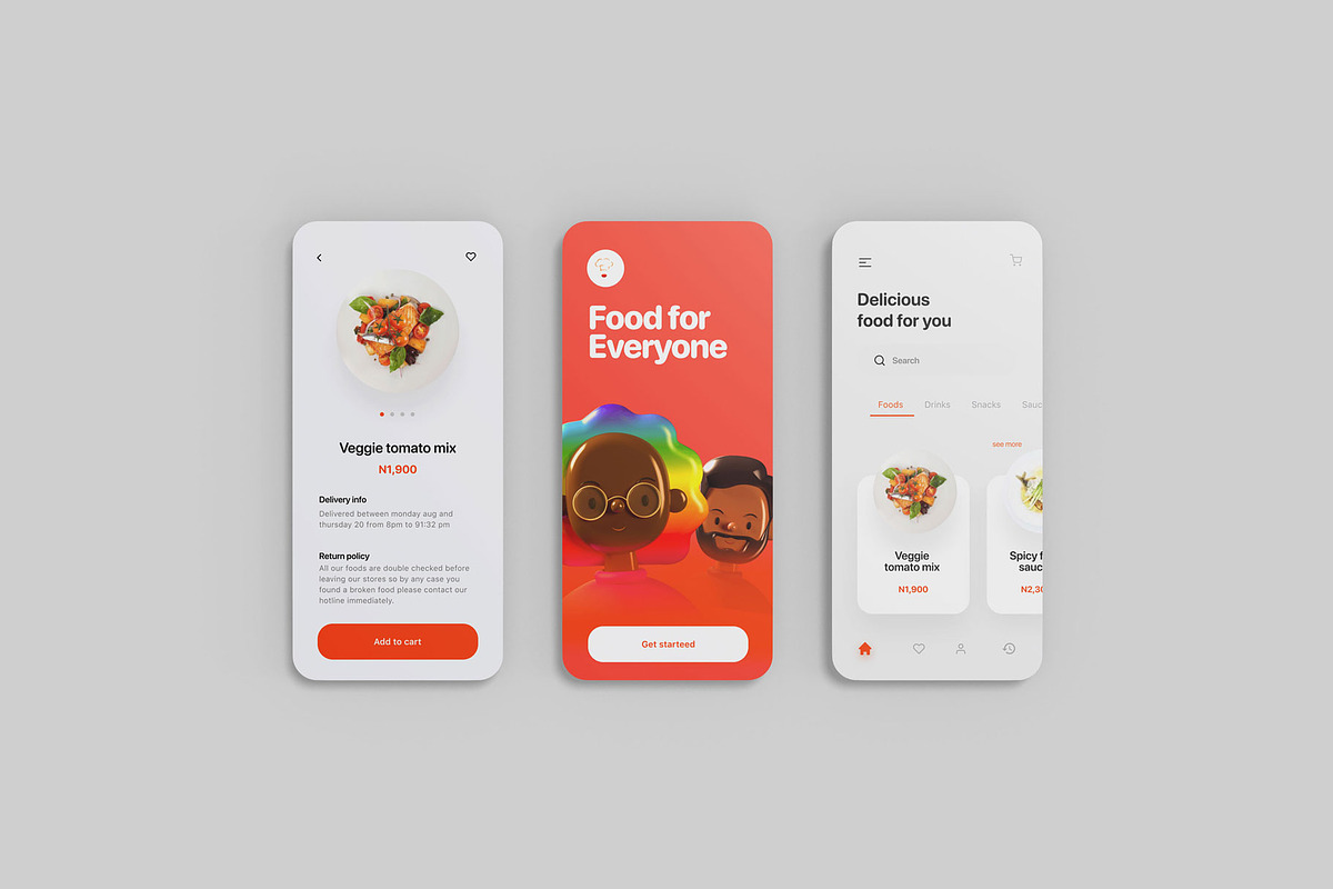 App UI Mockup / Phone Screen Mockup, a Device Mockup by Eka Restu D. Putra (Photo 8 of 23)