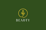 Minimalist Gold Flower Leaf Logo, a Branding & Logo Template by Signatoro (Thumbnail 2 of 3)