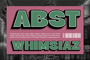 Fulcher 3D, a Sans Serif Font by Craft Supply Co. (Thumbnail 6 of 8)