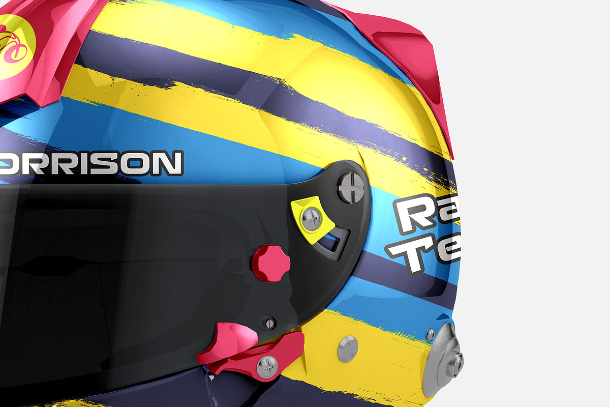 Helmet Mockup - 4 views, a Merchandise Mockup by Illusiongraphic (Photo 17 of 18)