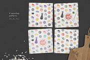 Traditional Asian cuisine sketch, a Food Illustration by Evgeniia Lanskikh (Thumbnail 5 of 5)