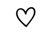 Hand Drawn Heart Doodle Vector Bundl, an Illustration by Creativeshirt (Thumbnail 10 of 48)