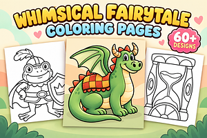 Fairytale Coloring Pages Vol. 1
