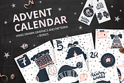 Christmas Advent Calendar, an Object Graphic by Alyonka_lis (Thumbnail 1 of 8)