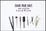 The Good Hair Collection - 33 Photos, a Social Media Template by Cohesive Market (Thumbnail 2 of 9)