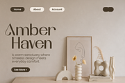 Theora Modern Elegant Sans Font, a Sans Serif Font by Rasio Studio (Thumbnail 7 of 9)