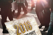 New Year's Eve 2016 Flyer, a Flyer Template by Graphicfy Templates (Thumbnail 2 of 4)
