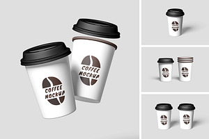 Coffee Cup Mockup, a Cups & Container Mockup by AnasStudio