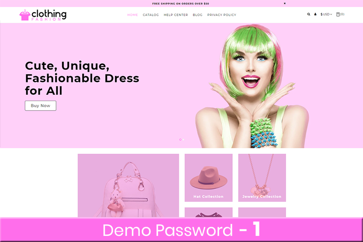 Clothing Fashion Shopify Theme, a Shopify Template by Zthemeset