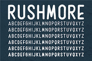 Rushmore Family - 6 Fonts, a Sans Serif Font by Good Java Studio (Thumbnail 7 of 8)