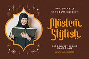 Syukron - Arabic Font Style, a Serif Font by agnyhasyastudio (Thumbnail 5 of 19)
