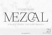 Mezcal | Luxury Ligature Serif, a Serif Font by Jen Wagner Co (Thumbnail 14 of 15)
