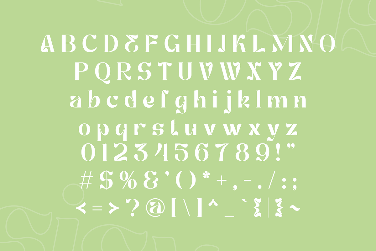 Posisy - Luxurious Serif Font, a Serif Font by Pikgura (Photo 3 of 8)