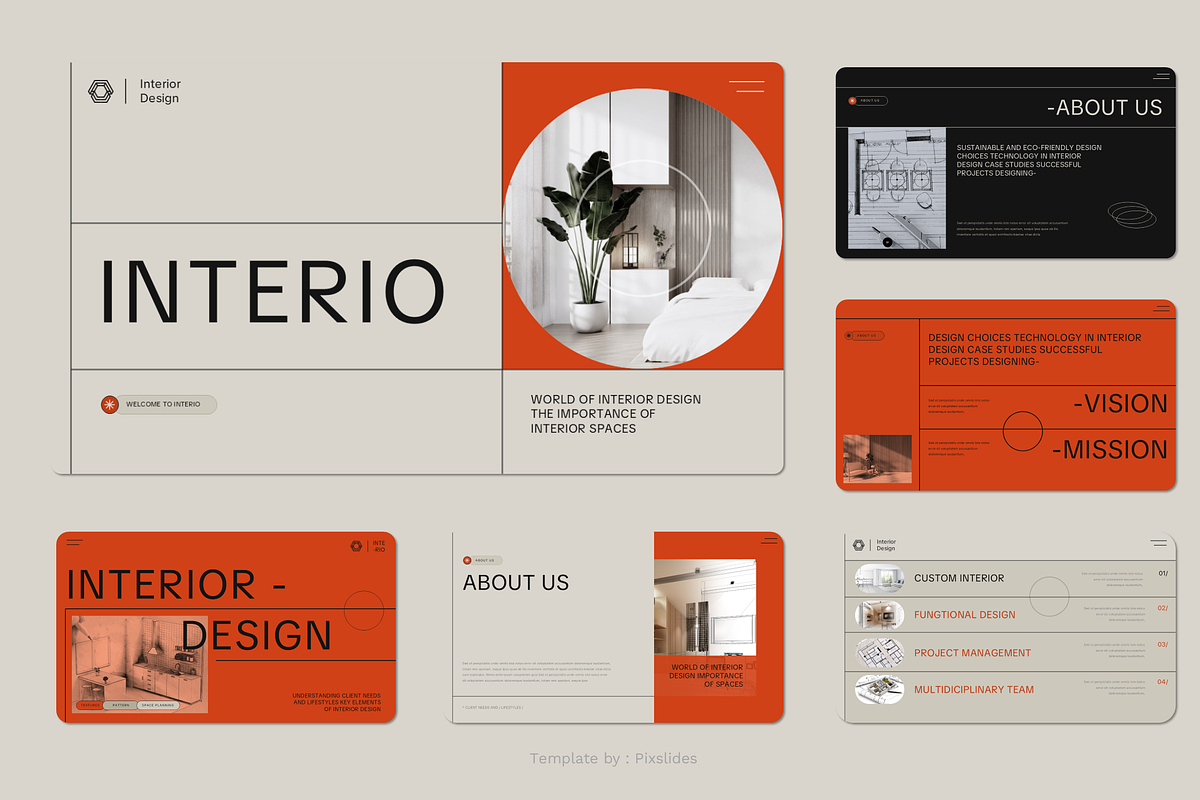 Interior Design PowerPoint preview 4