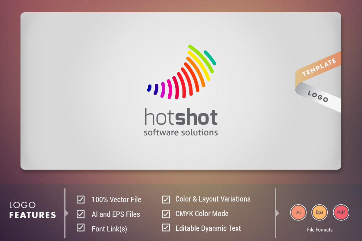 Hot Shot - Logo Template, a Branding & Logo Template by DynamikMedia (Photo 1 of 5)