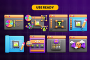 Design 3d Icon Pack, an Object 3D Model by Ui Stock (Thumbnail 3 of 6)
