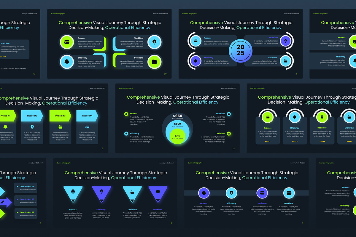 Business Infographic PowerPoint, a Presentation Template by Premast (Photo 3 of 5)